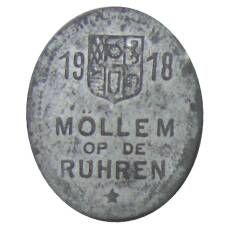 Монета 15 пфеннигов 1918 года  Германия Транспортный нотгельд — Мюльхайм (на Руре) (аверс)