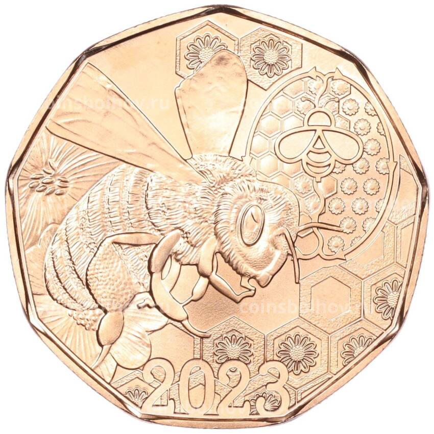 Монета 5 евро 2023 года Австрия — Пчелиный танец