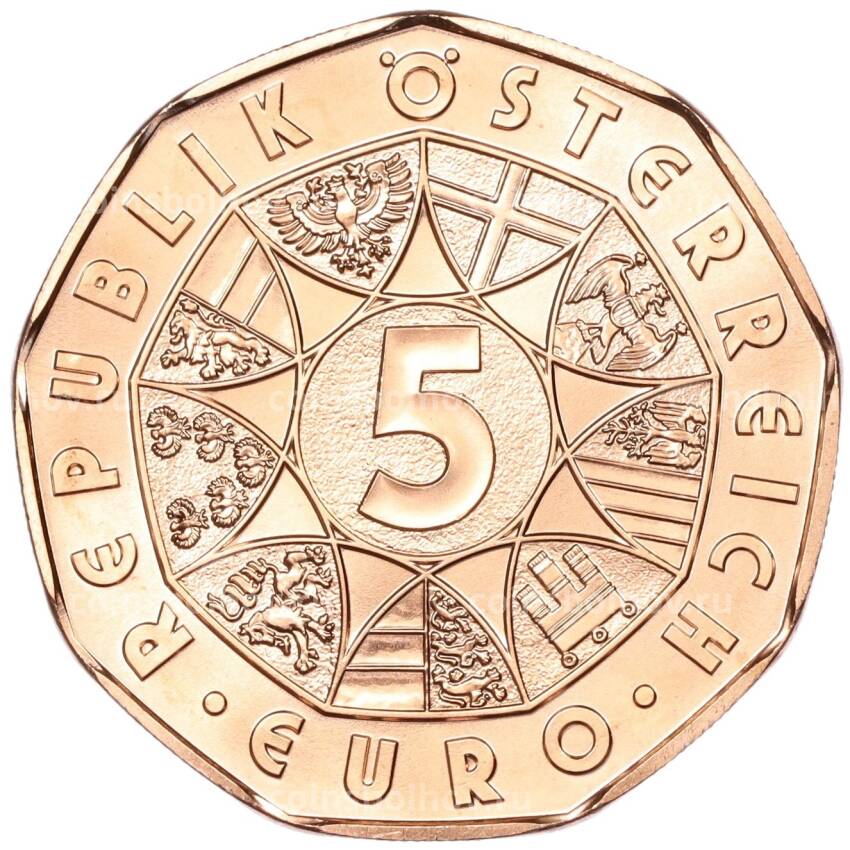 Монета 5 евро 2023 года Австрия — Пчелиный танец (вид 2)