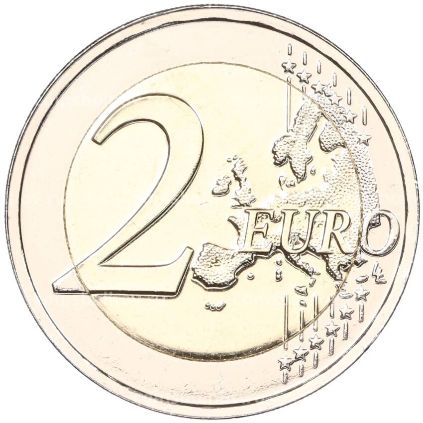 Монета 2 евро 2023 года Литва —  Вместе с Украиной (вид 2)