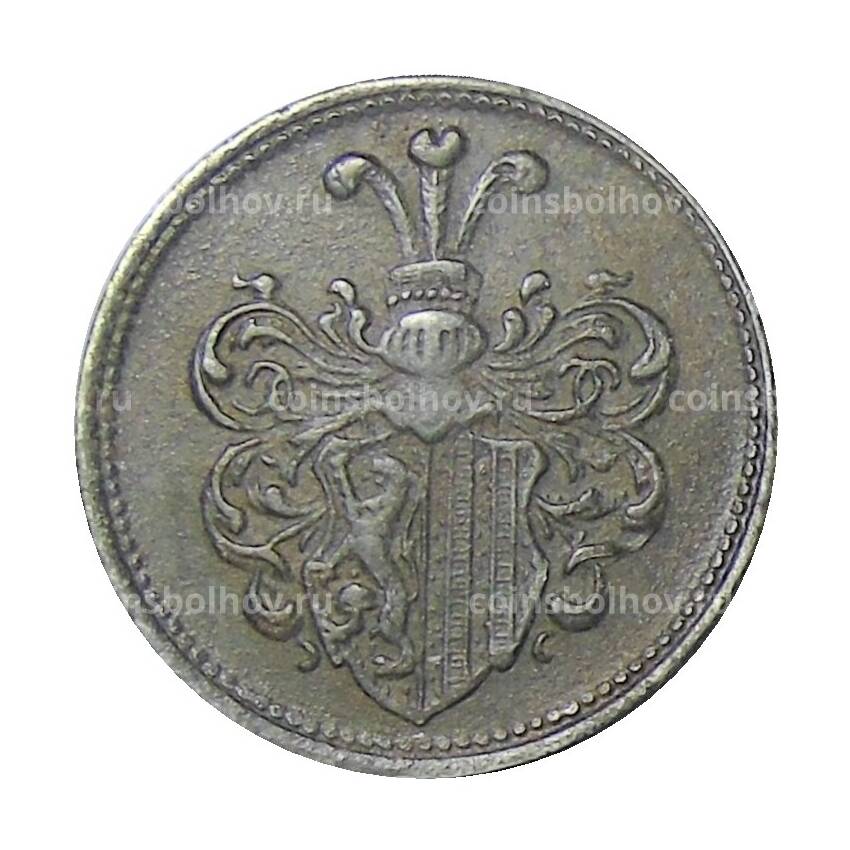 Монета 20 пфеннигов 1918 года Транспортный нотгельд — Лейпциг (вид 2)