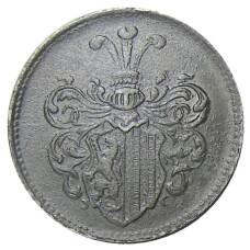 Монета 20 пфеннигов 1918 года Транспортный нотгельд — Лейпциг (реверс)