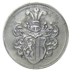 Монета 20 пфеннигов 1918 года Транспортный нотгельд — Лейпциг (реверс)