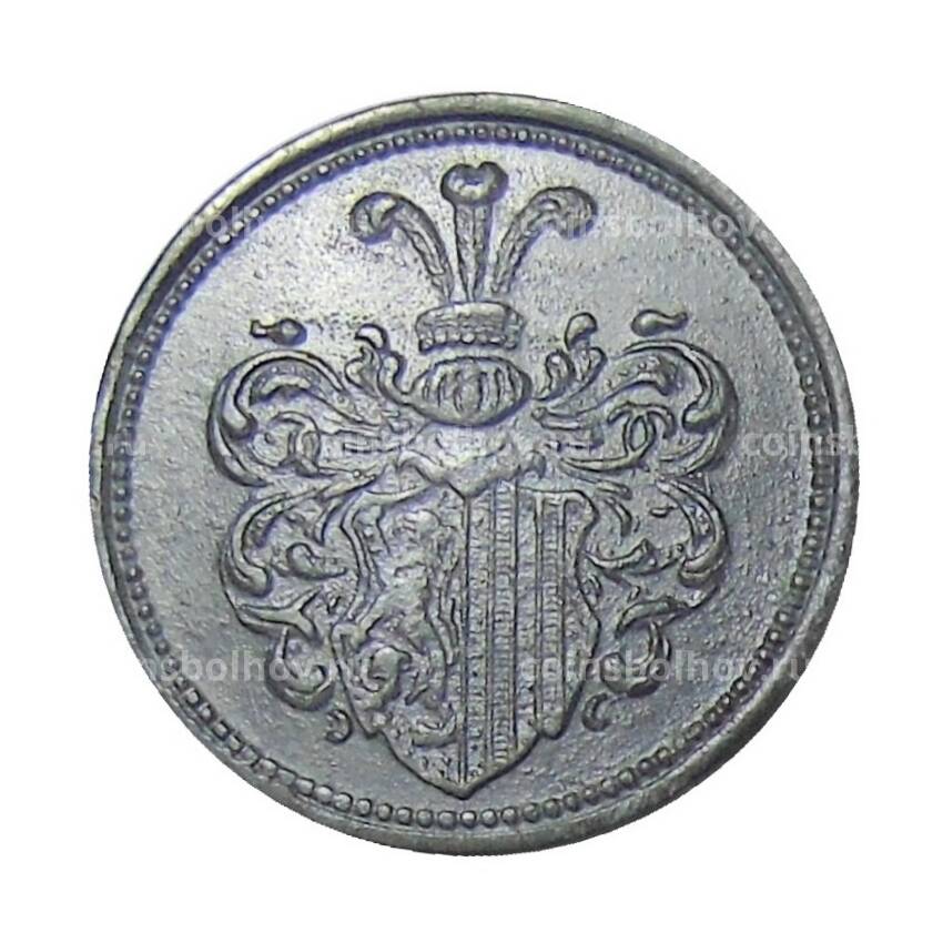 Монета 20 пфеннигов 1918 года Германия  Транспортный нотгельд — Лейпциг (вид 2)