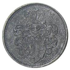 Монета 20 пфеннигов 1918 года Транспортный нотгельд — Лейпциг (реверс)