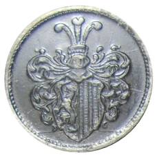 Монета 20 пфеннигов 1918 года Транспортный нотгельд — Лейпциг (реверс)