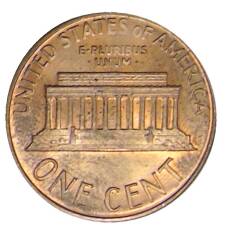 Монета 1 цент 1987 года D США (реверс)