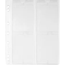 Лист выдвижной для 4 монет диаметром до 66 мм  формат «Numis» LEUCHTTURM 321507 (реверс)