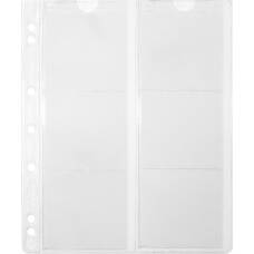 Лист выдвижной для 6 монет диаметром до 55 мм формат «Numis» LEUCHTTURM 330456 (реверс)