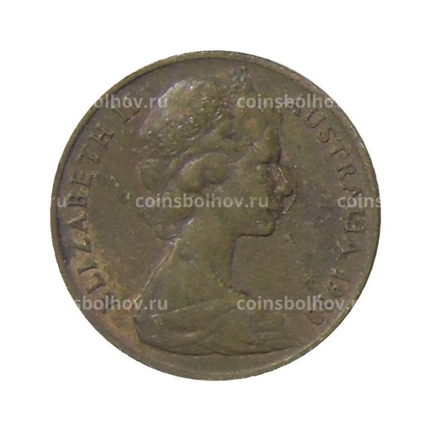 Монета 2 цента 1980 года Австралия