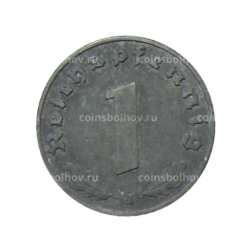 Монета 1 рейхспфенниг 1940 года J Германия (вид 2)