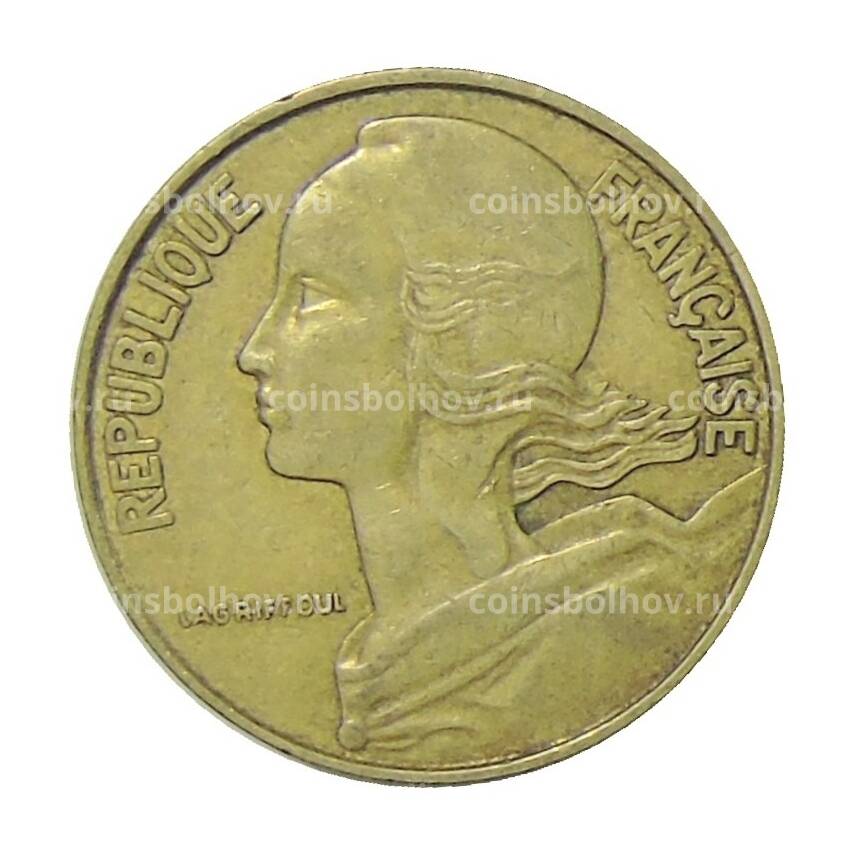 Монета 20 сантимов 1970 года Франция (вид 2)