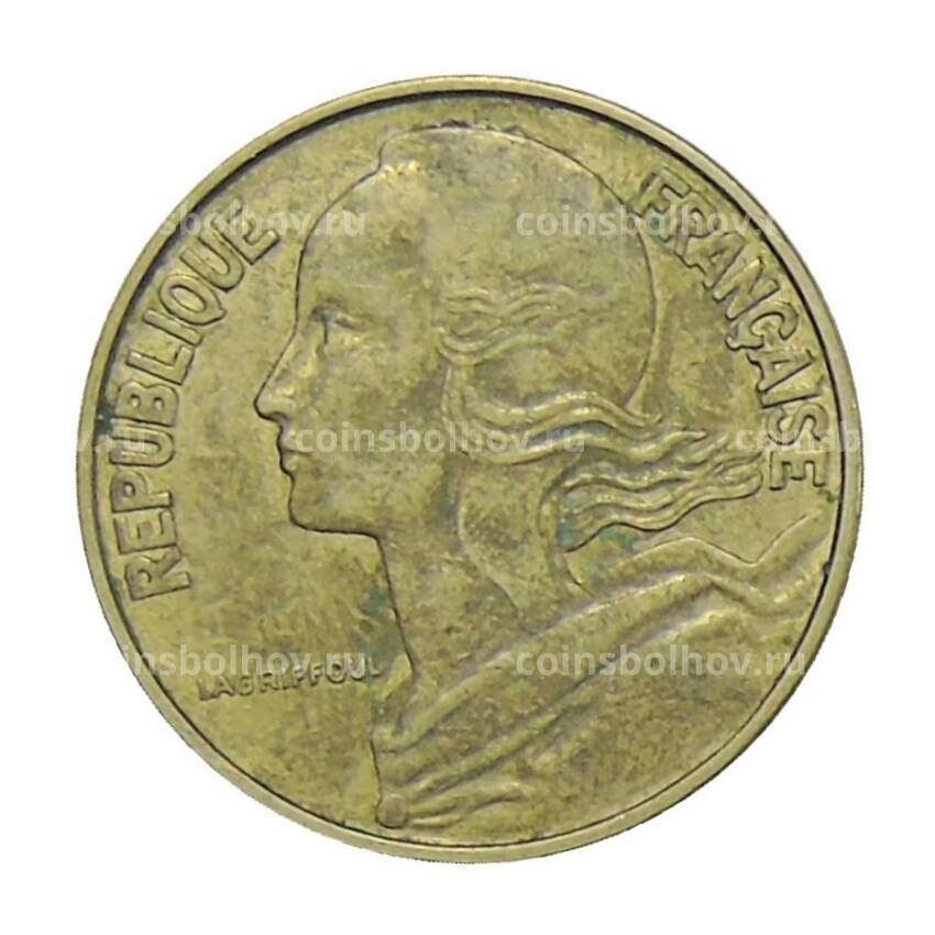 Монета 20 сантимов 1965 года Франция (вид 2)