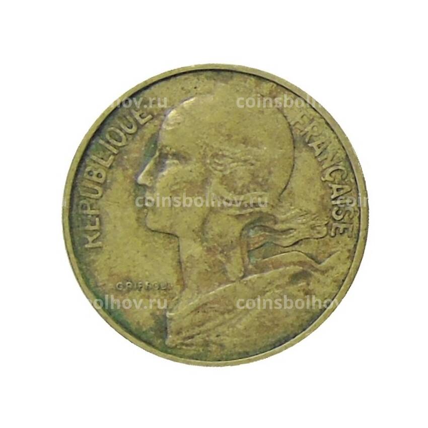 Монета 10 сантимов 1966 года Франция (вид 2)