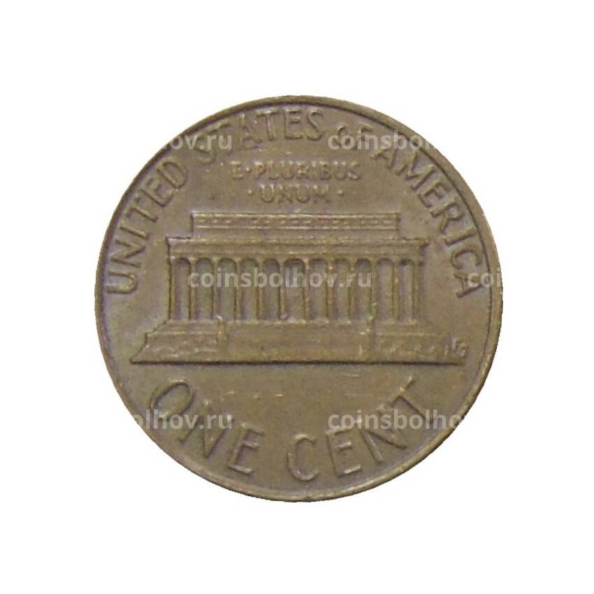 Монета 1 цент 1976 года США (вид 2)