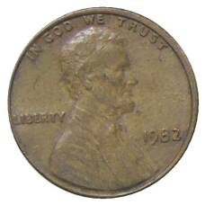 Монета 1 цент 1982 года США (аверс)