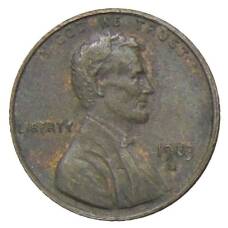 Монета 1 цент 1983 года D США (аверс)