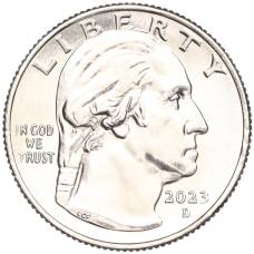 Монета  1/4 доллара (25 центов) 2023 года D США «Американские женщины — Эдит Канакаоле» (реверс)