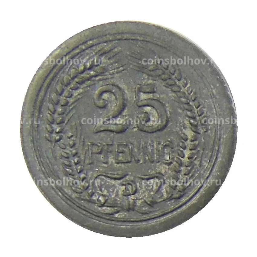 Жетон игровой 25 пфеннигов