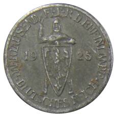 Жетон рекламный 3 рейхсмарки 1925 года Peter D.RHFINLANDE