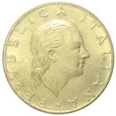 Монета 200 лир 1995 года Италия (реверс)