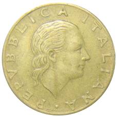 Монета 200 лир 1980 года Италия (реверс)