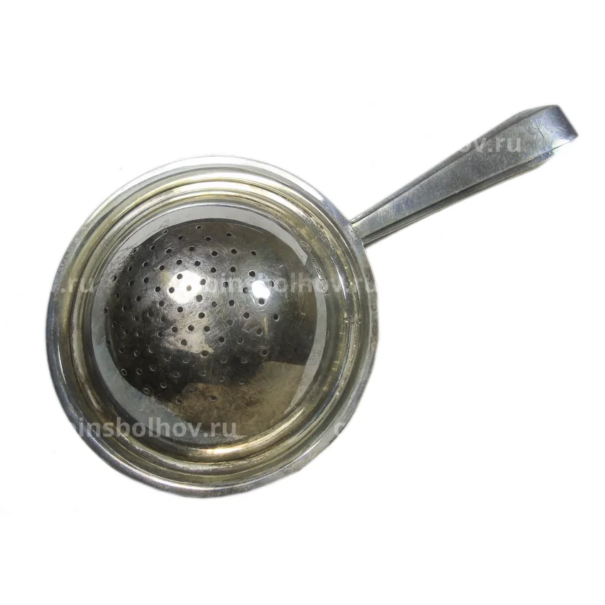 Ситечко серебряное для чая (вид 2)