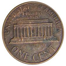 Монета 1 цент 1975 года D США (реверс)