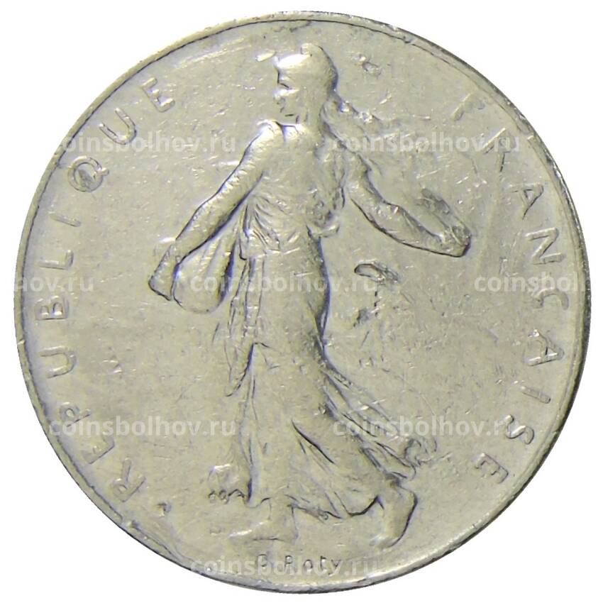Монета 1 франк 1978 года Франция (вид 2)