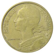 Монета 10 сантимов 1967 года Франция (реверс)