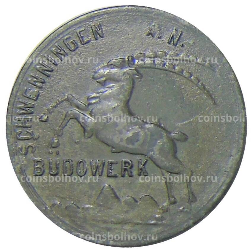 Монета Жетон платежный 1 марка  Германия — SHWENNINGEN