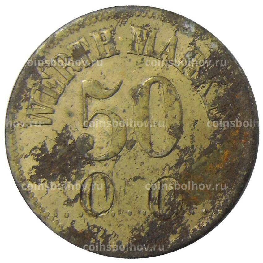 Монета Жетон платежный 50 марок Германия