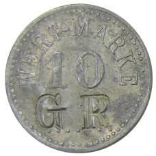 Монета Платежный жетон 10 марок Германия (аверс)