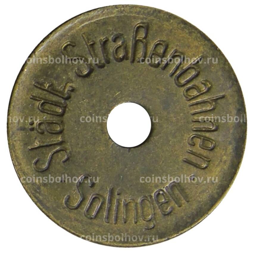 Монета Жетон на 1 поездку на трамвае Германия — город Золинген