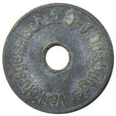 Монета Жетон  рекламный А.Durcburger Verkehrsgesellschaft Германия (реверс)