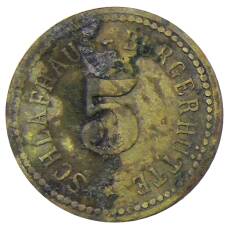 Монета Жетон CSHLAFHAU — BURGEHUTTE Германия (аверс)