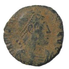 Монета Фоллис Римская Империя (аверс)