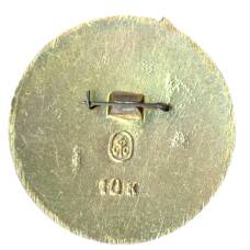 Значок Ярославский художественный музей — 60 лет (вид 2)