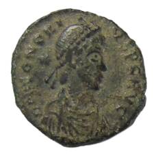 Монета Фоллис Римская Империя (аверс)