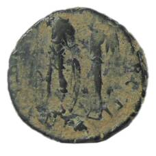 Монета Фоллис Римская Империя (реверс)