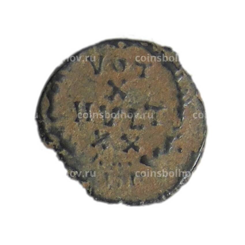 Монета Фоллис Римская Империя (вид 2)
