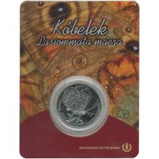 Монета 100 тенге 2019 года Казахстан —  Флора и фауна Казахстана — Буроглазка большая (в блистере) (аверс)