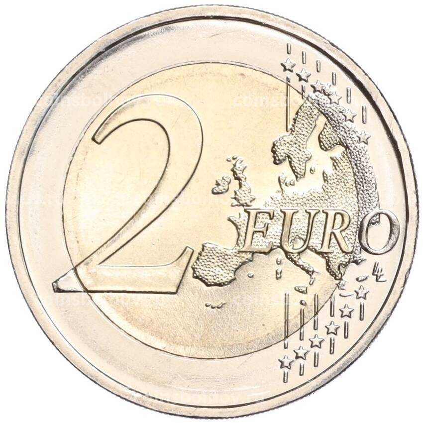 Монета 2 евро 2023 года D Германия —  1275 лет со дня рождения Карла Великого (вид 2)