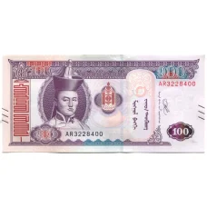 Банкнота 100 тугриков 2020 года Монголия