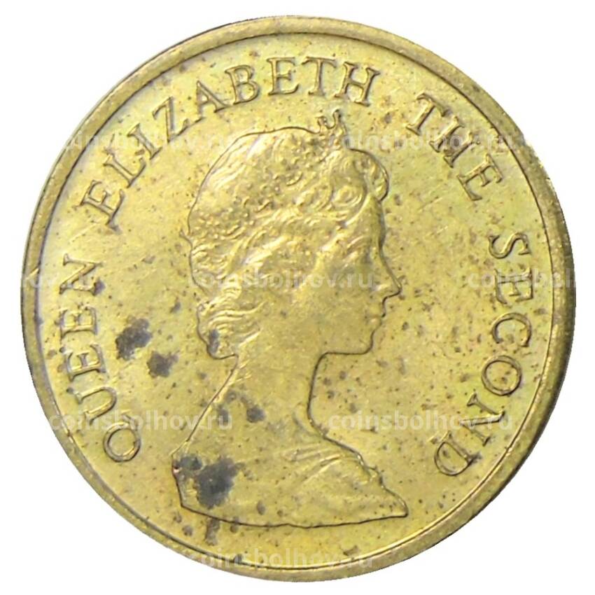 Монета 10 центов 1982 года Гонконг (вид 2)