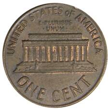 Монета 1 цент 1971 года США (реверс)