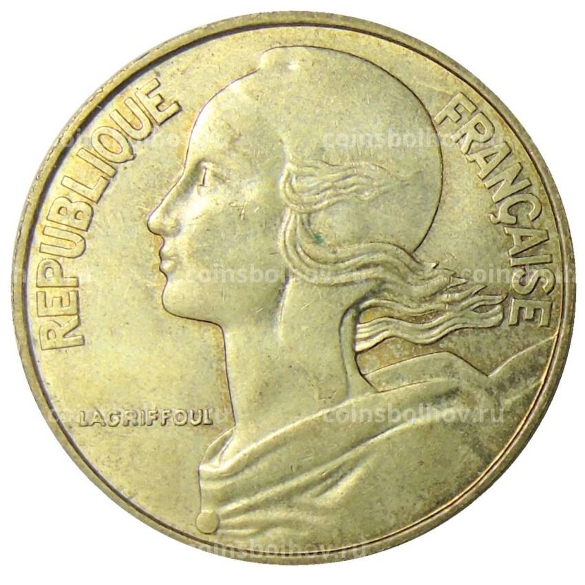 Монета 20 сантимов 1983 года Франция (вид 2)