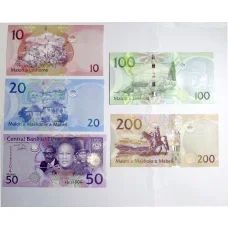 Банкнота Набор из 5 банкнот  2010-2019 года Лесото (реверс)