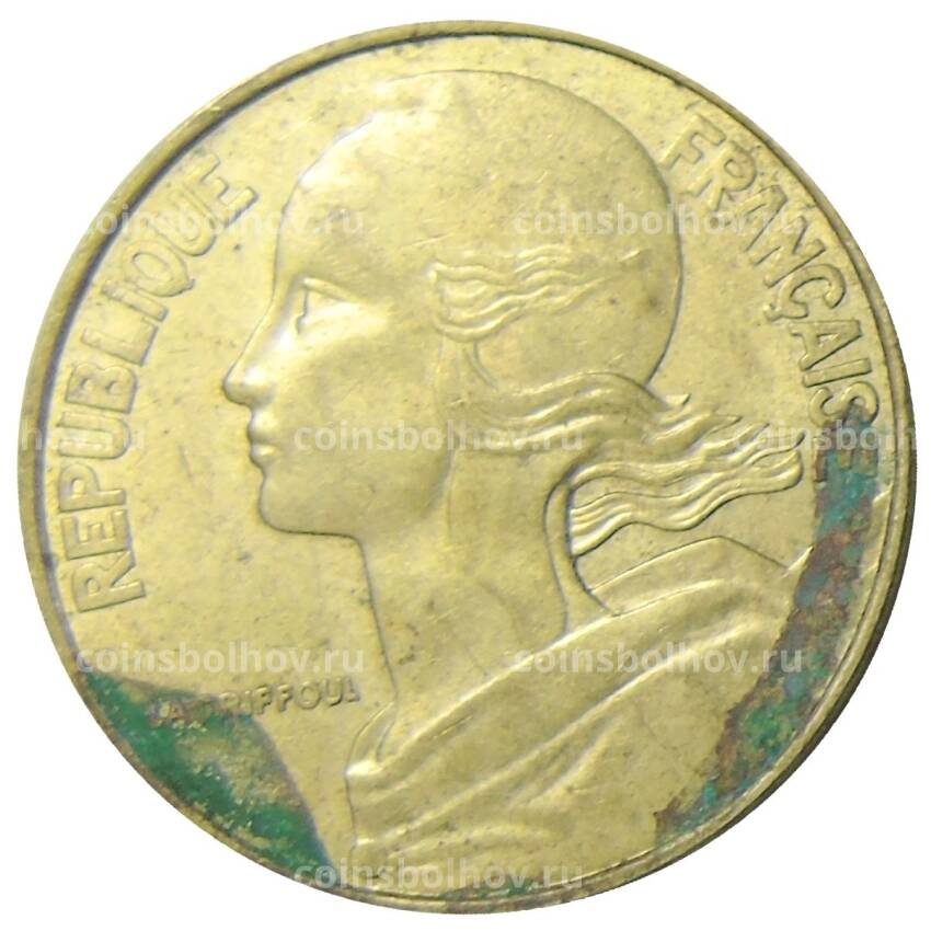Монета 20 сантим 1981 года Франция (вид 2)