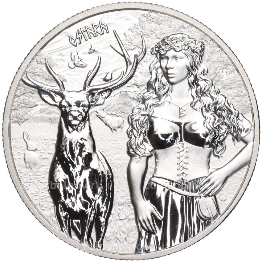 Монета 5 марок 2023 года Германия «Валькирия»